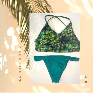 Amazon Green Small Brazilian Bikini